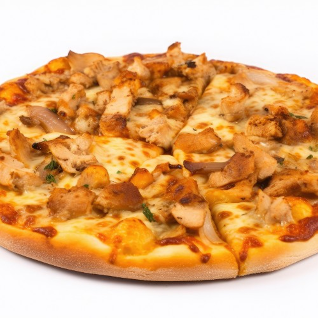 14" Buffalo Chicken Pizza.