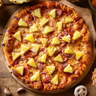 14" Hawaiian Pizza