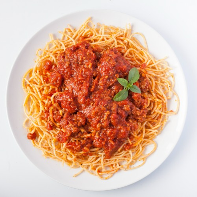 Spaghetti or Penne Meat Sauce.