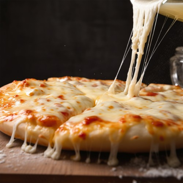 18" Bianca Pizza.